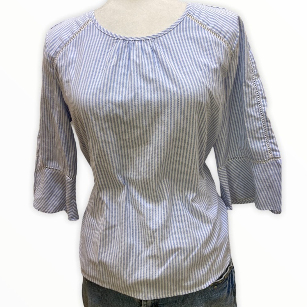 ABERCROMBIE & FINCH Striped Top Size M